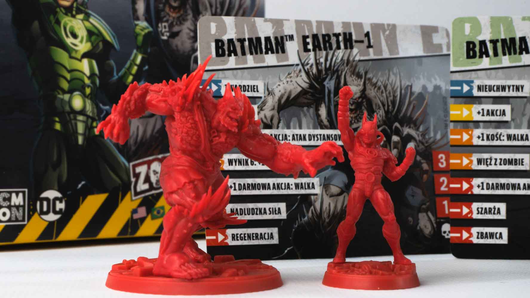 2枚セット R.O.M.E.-N-Tha Darkcide/Slippin'n Zombicide: 2 ed. - Dark Nights Metal Pack 4 - PORTAL GAMES Sp. z o.o